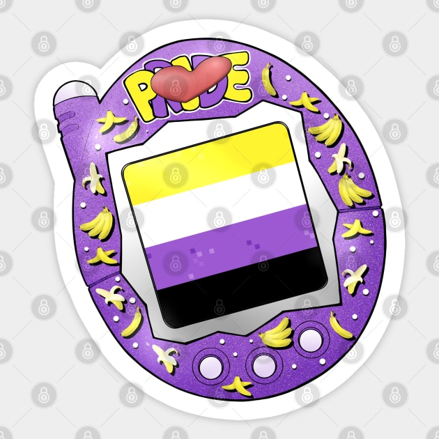 TamaPride - Nonbinary Sticker by Qur0w